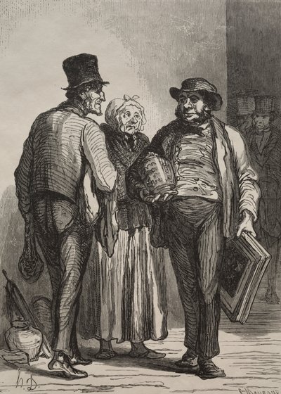 La salle des ventes : Les marchands - Charles Maurand