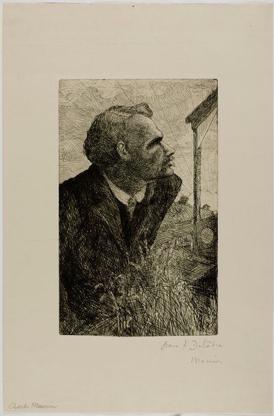 Portrait de François Claudius Ravachol - Charles Maurin