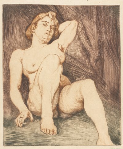 La Cigarette - Charles Maurin
