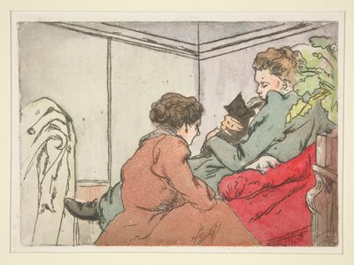 La Femme au chat - Charles Maurin