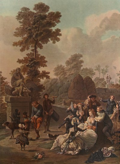 Le Tambourin - Charles Melchior Descourtis