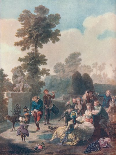 Le Tambourin - Charles Melchior Descourtis