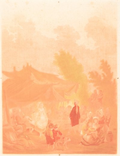 Noce de Village - Charles Melchior Descourtis after Nicolas Antoine Taunay
