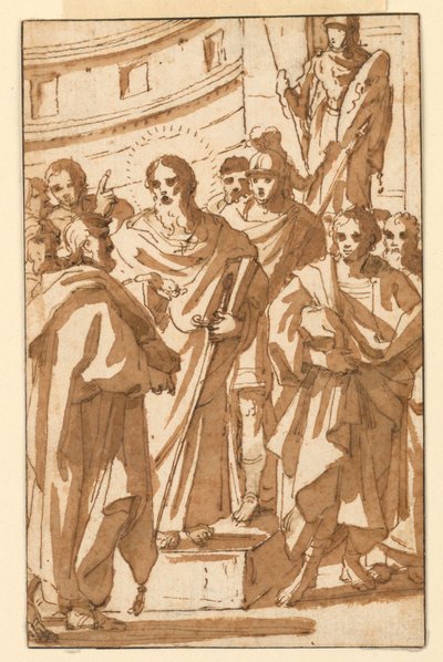 Saint Paul prêchant sur l
