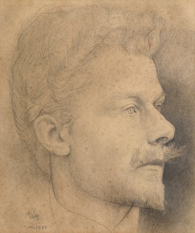 Autoportrait - Charles Mertens