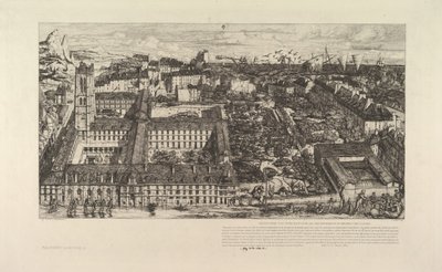 Collège Henri IV ou Lycée Napoléon, 1863-64 - Charles Meryon