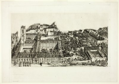 Collège Henry IV (ou Lycée Napoléon), Paris - Charles Meryon