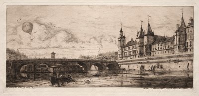 Eaux-fortes de Paris : Le Pont de l
