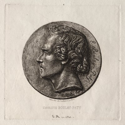 Évariste Boulay-Paty ; un poète - Charles Meryon