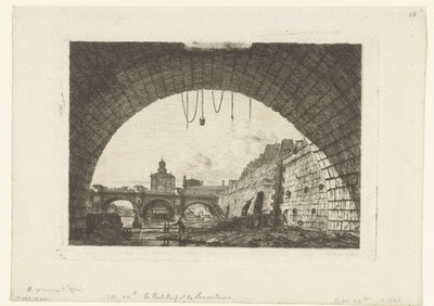 Vue du Pont-Neuf sous l
