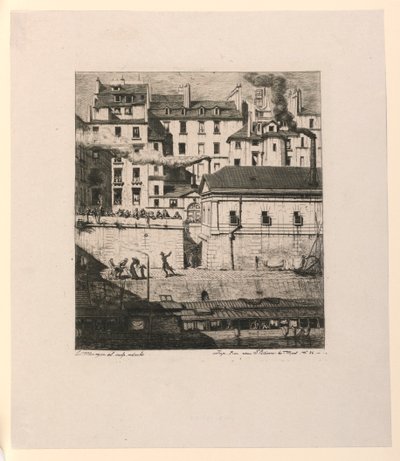 La Morgue - Charles Meryon