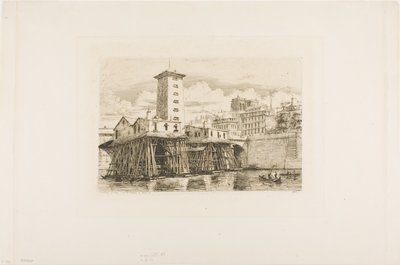 La Pompe Notre Dame, Paris - Charles Meryon
