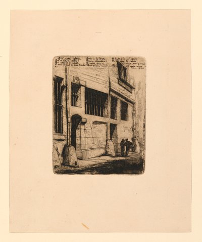 La rue des mauvais garçons - Charles Meryon