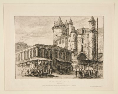 Le Grand Châtelet [vers 1780] - Charles Meryon