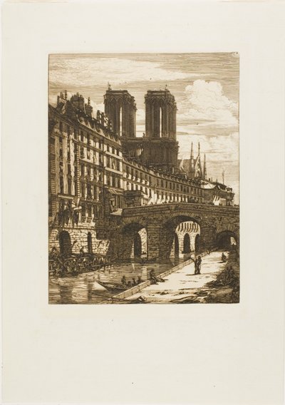 Le Petit Pont, Paris - Charles Meryon