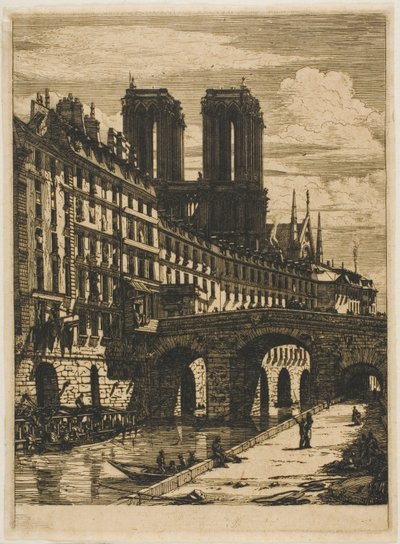 Le Petit Pont, Paris - Charles Meryon