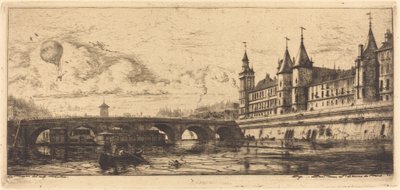 Le Pont-au-Change, Paris - Charles Meryon