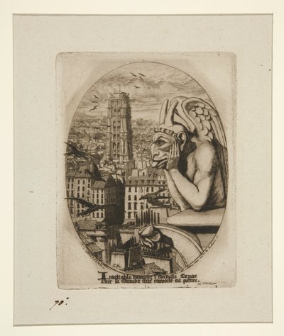 Le Stryge (Le vampire) - Charles Meryon