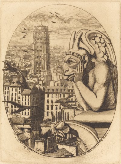 Le stryge - Charles Meryon
