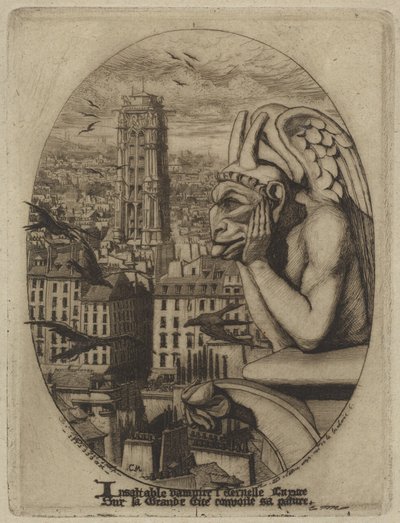 Le stryge - Charles Meryon