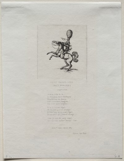 Petit Prince Dito - Charles Meryon