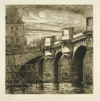 Pont-Neuf, Paris - Charles Meryon
