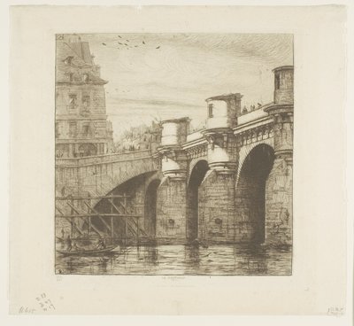 Pont-Neuf, Paris - Charles Meryon