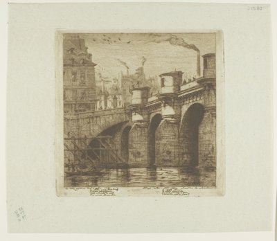 Pont-Neuf, Paris - Charles Meryon