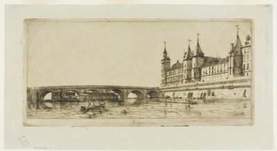 Pont-au-Change, Paris - Charles Meryon