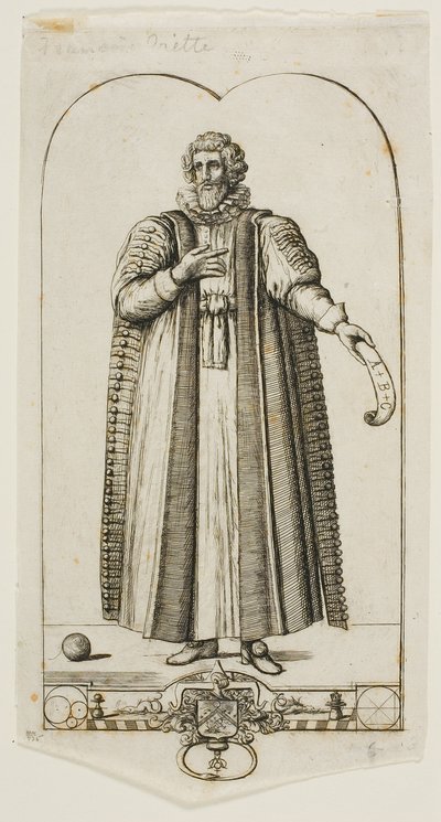 Portrait de François Viète - Charles Meryon