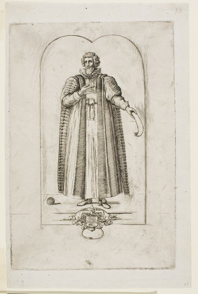 Portrait de François Viète - Charles Meryon