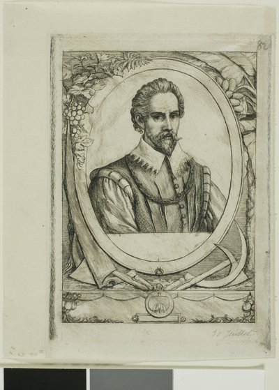 Portrait de René de Laudonnière Sablais (de Burdigale) - Charles Meryon