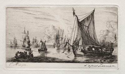 Pêcheurs des mers du Sud - Charles Meryon