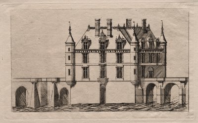 Le Château de Chenonceau - Charles Meryon