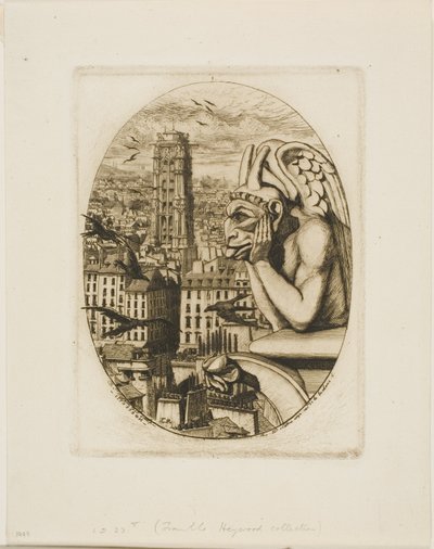 Le vampire - Charles Meryon