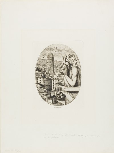 Le vampire - Charles Meryon