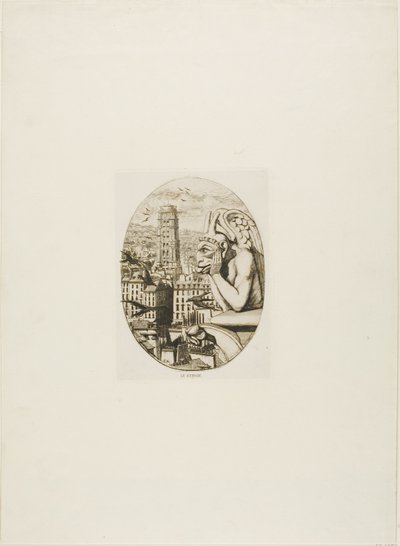 Le Vampire - Charles Meryon