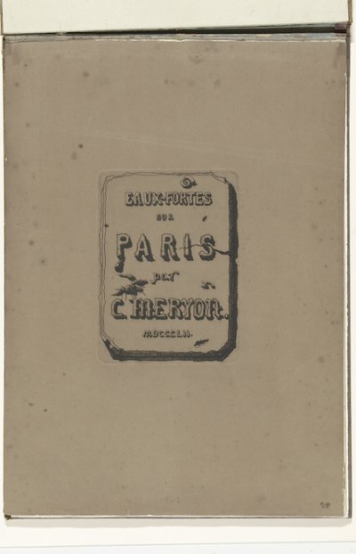 Page de titre dans l
