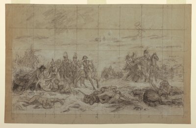 Étude pour "Napoléon à Eylau" - Charles Meynier
