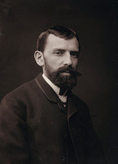 Album Artistique et Biographique, 5ème année, Salon 1885; portrait du peintre français Victor Gabriel Gilbert (1847-1933) - Charles Michelez