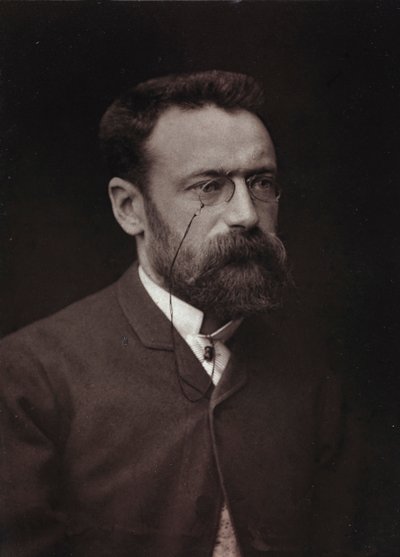 Album Artistique et Biographique, 5ème année, Salon 1885; portrait du peintre français Paul Tavernier (1852-1943) - Charles Michelez
