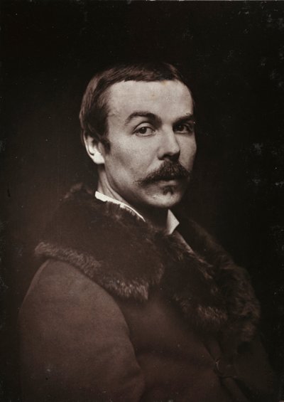 Album Artistique et Biographique, 5ème année, Salon 1885; portrait du peintre français Albert Bettannier (1851-1932) - Charles Michelez