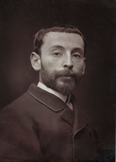 Album Artistique et Biographique, 6ème année, Salon 1885; portrait du peintre français Alexandre Bloch (1862-1906) - Charles Michelez