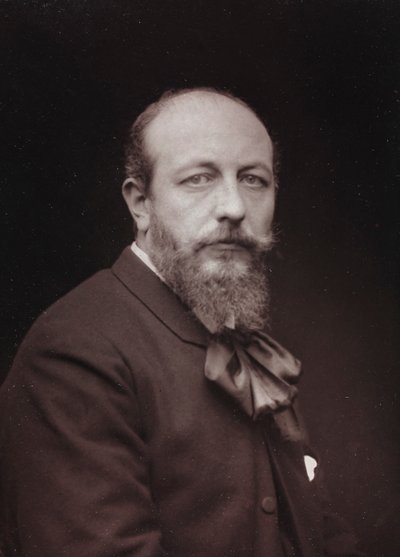 Album Artistique et Biographique, 6ème année, Salon 1885; portrait du peintre français Roger Jourdain (1845-1918) - Charles Michelez
