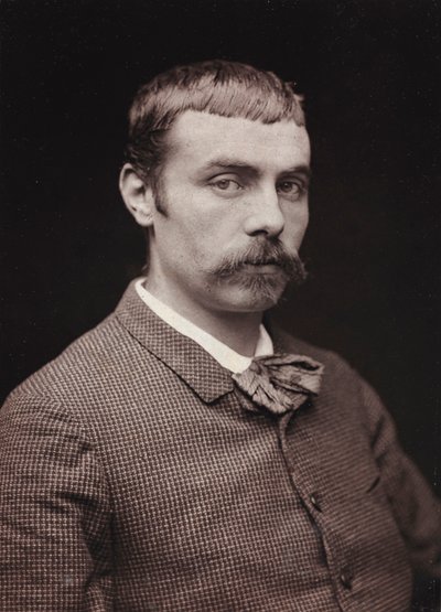 Album Artistique et Biographique, 6ème année, Salon 1885; portrait du peintre Gardette Louis - Charles Michelez