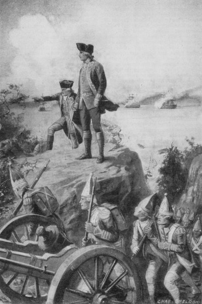 Le Général Wolfe regardant Québec - Charles Mills after Sheldon