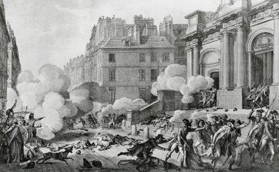 Napoléon Bonaparte réprimant la révolte royaliste devant l