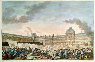 Le 10 août 1792, gravé par Isidore Stanislas Helman (1743-1809) 1792-93 - Charles Monnet