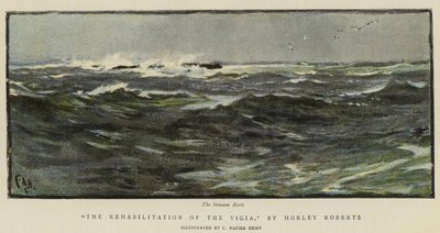 Illustration pour La Réhabilitation de la Vigia, par Morley Roberts - Charles Napier Hemy