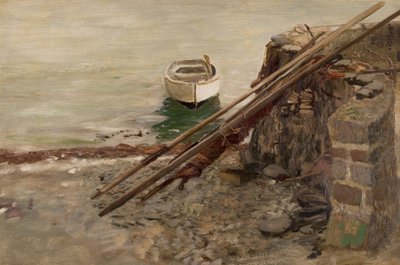 Étude dans un port - Charles Napier Hemy
